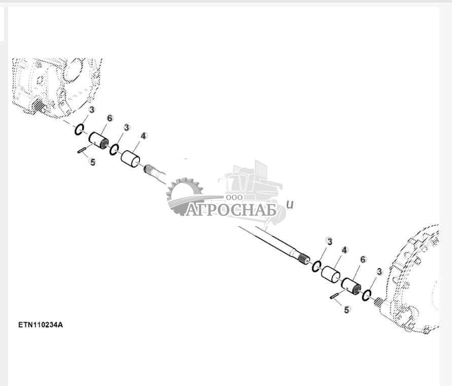 Приводные валы, ProDrive™, 22 T, широкий корпус 